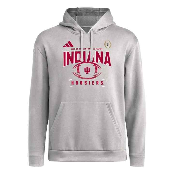Adidas Adidas Sweatshirts Men's Medium Heather Gray Color/Ncaa Ind 7in Hooded Moderate Regular