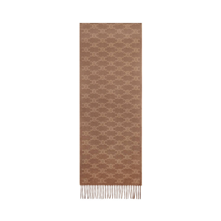 CELINE CELINE Scarf In Monogram Cashmere