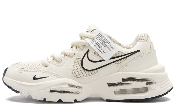 Nike Nike Air Max Fusion Low top Running Shoes Unisex Ecru