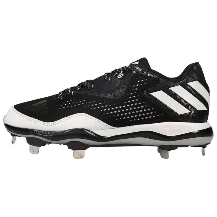 Adidas Adidas PowerAlley 4 Baseball Shoes Men's Black White