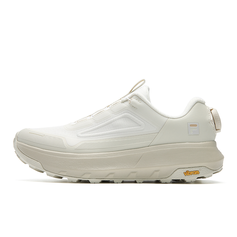 FILA BOA EXPLORER 3 Cushioning Abrasion Resistant Lightweight Thermal Low top Outdoor Shoes Women's White Yellow