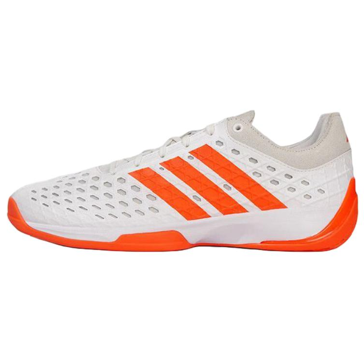 Adidas Adidas FENCING PRO 24 Slip Resistant, Abrasion Resistant, Breathable Low top Training Shoes Unisex White Orange