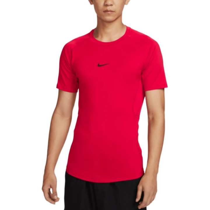 Nike Nike Dri Fit T Shirts Men's Red Crew Neck