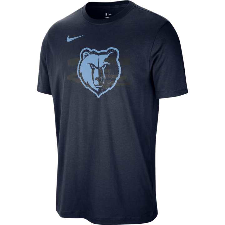 Nike Nike NBA T Shirts Men's Marine Blue Crew Neck