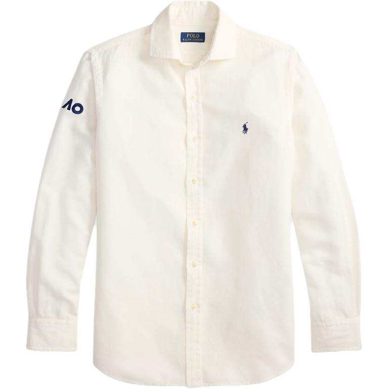 Polo Ralph Lauren Shirt Classic Version Men's Porcelain White