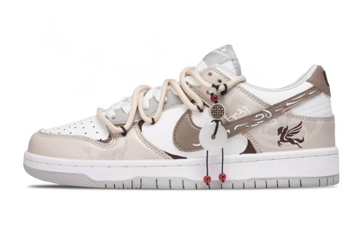 Nike Nike Dunk Soaring In The Clouds, Chasing The Wind, Spring Festival, Chinese Style, Versatile Leather Trendy