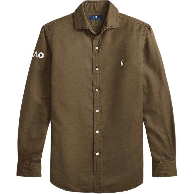 Polo Ralph Lauren Shirt Classic Version Men's Brown