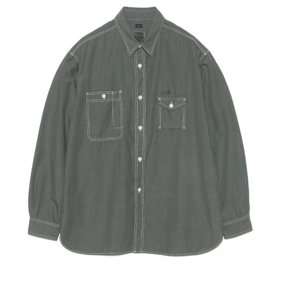 Nanamica SS26 Regular Collar Chambray Shirt Men's