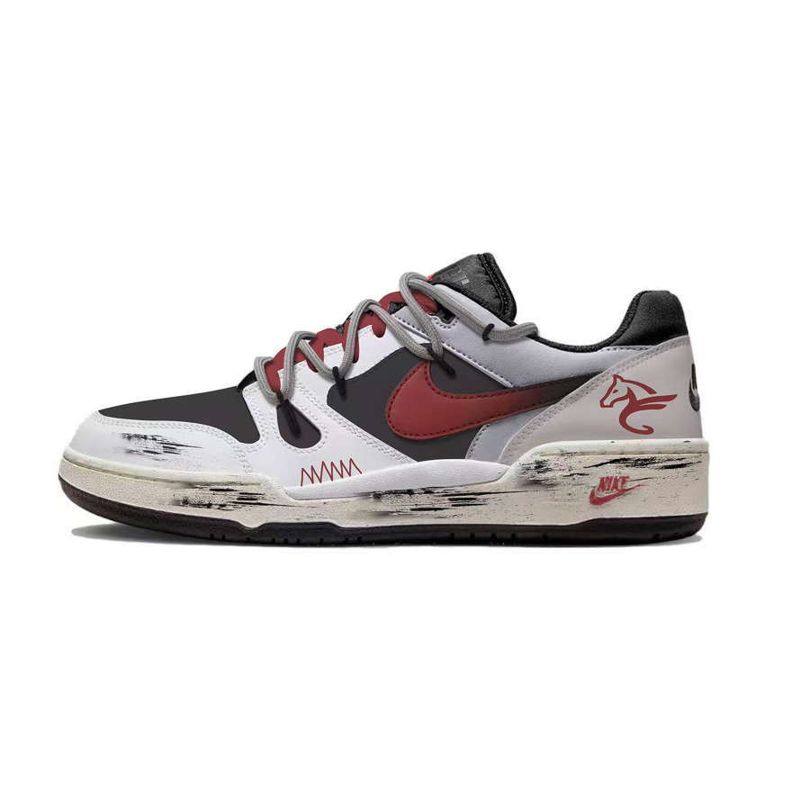 Nike Nike Full Force Abrasion Resistant, Lightweight, And Breathable Low top Skateboard Shoes Men's