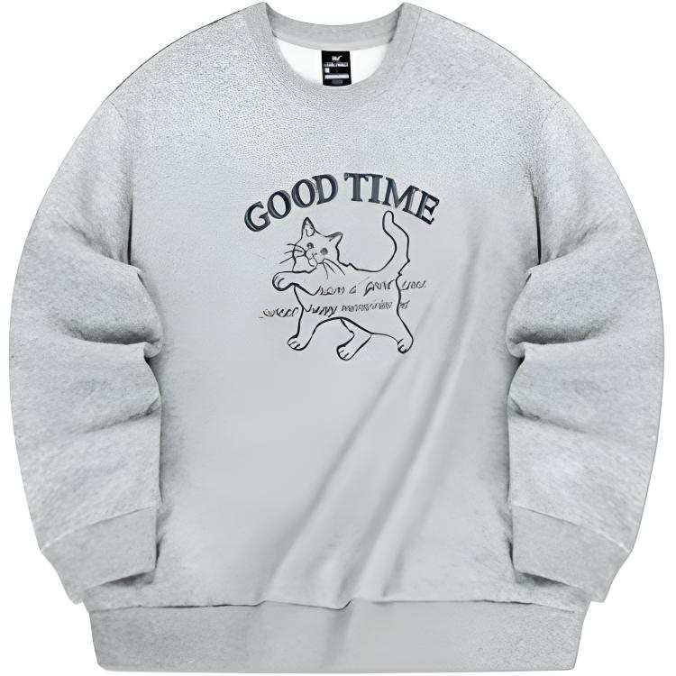 361° Sweatshirts Women's Light Tile Heather Gray Crew Neck Moderate