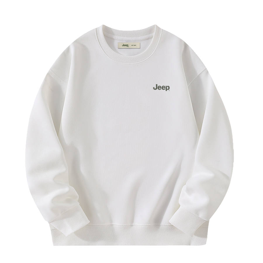 Jeep Sweatshirts Unisex Crew Neck Moderate