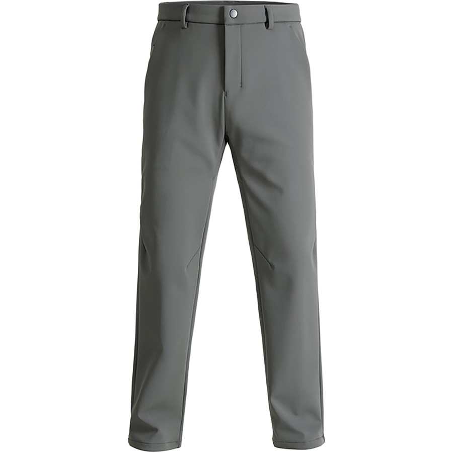 Hodo Casual Pants Men's Moderate Straight Fit Pants