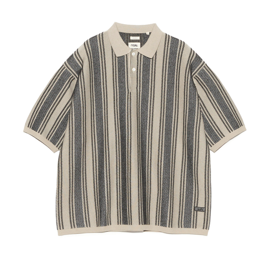 Nanamica SS26 Knit Polo Sweater Polo Shirt Men's