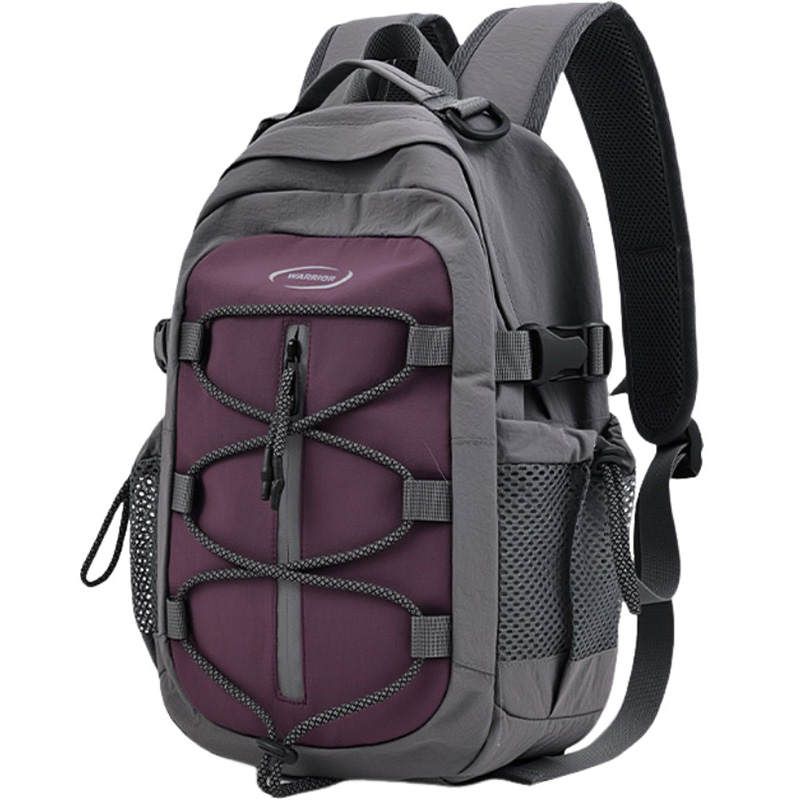 WARRIOR Warrior Oxford Backpack Small Size Large Size Unisex Gray Purple
