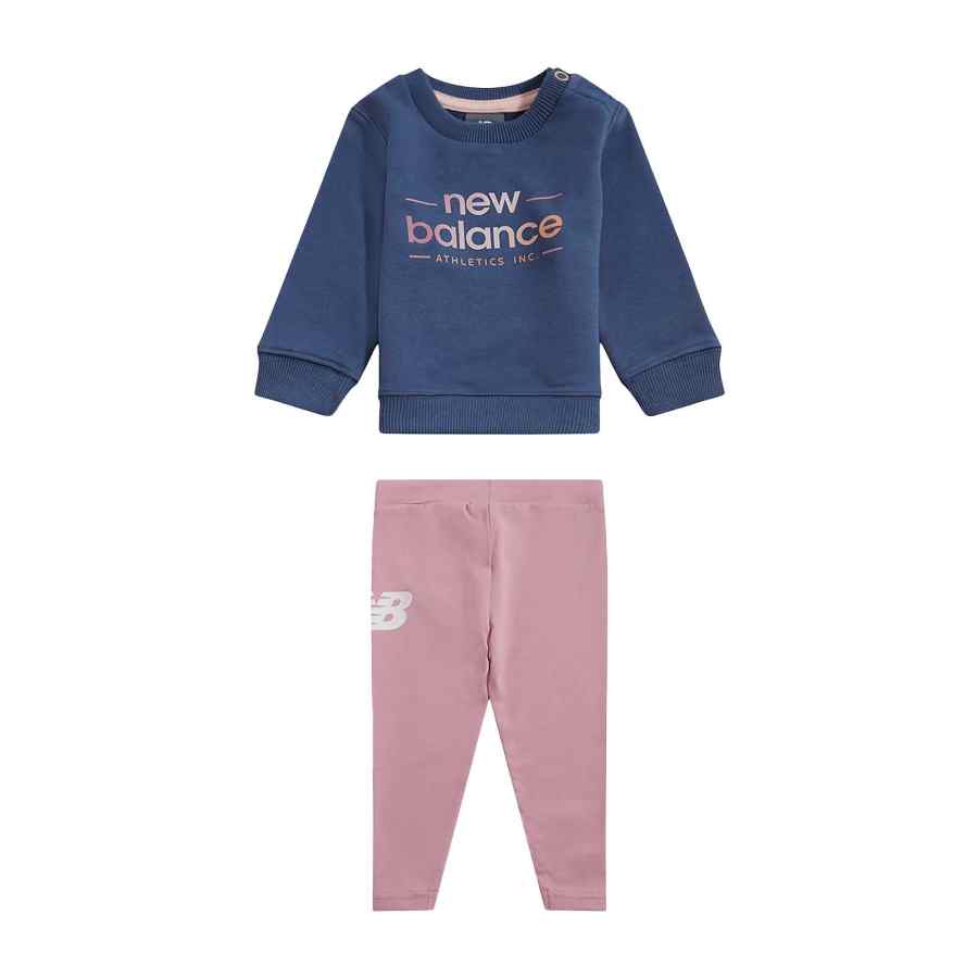 New Balance New Balance Casual Sportswear Crew And Legging Set Kids'