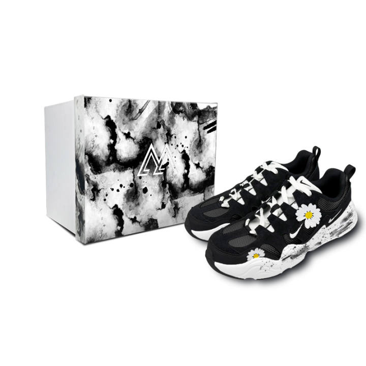 Nike Nike Tech Hera Low top Casual Shoes Women's Black White