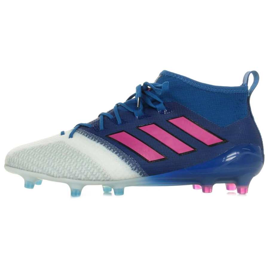 Adidas Adidas Ace 17.1 Primeknit Lightweight Soccer Shoes Men's White Blue Pink
