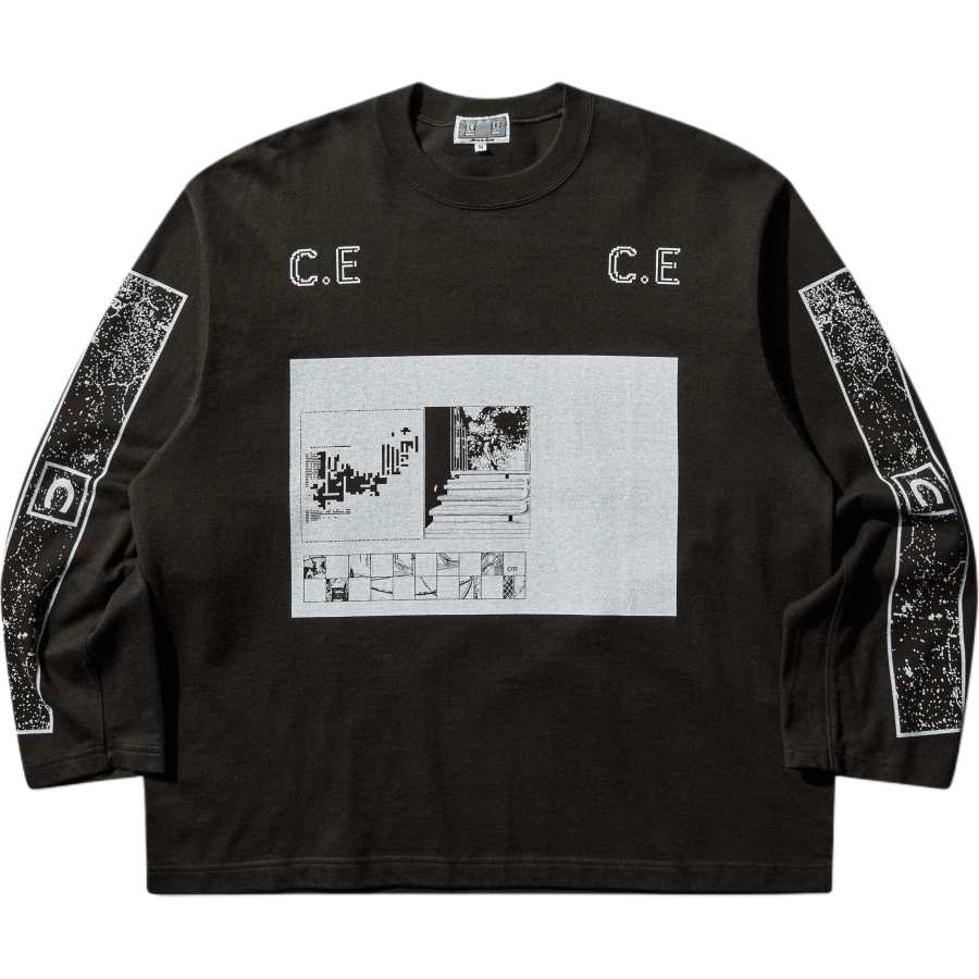 Cav Empt Men's CGCEGC Heavy Longsleeve T Shirt Black T Shirt Men's