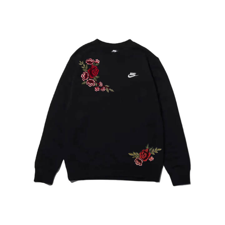 Nike Nike Sweatshirts Unisex Black Crew Neck Moderate Regular