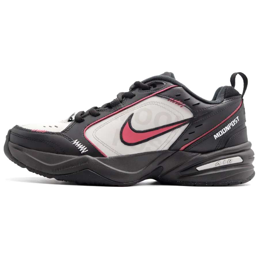 Nike Nike Air Monarch 4 Phantom Abrasion Resistant Low top Chunky Sneakers Unisex Black Pink