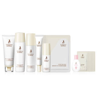 Kangaroo Mommy White Rice Hydrating Revitalizing 6 Piece Skincare Set Dry Sensitive Skin Lovers Hydrating