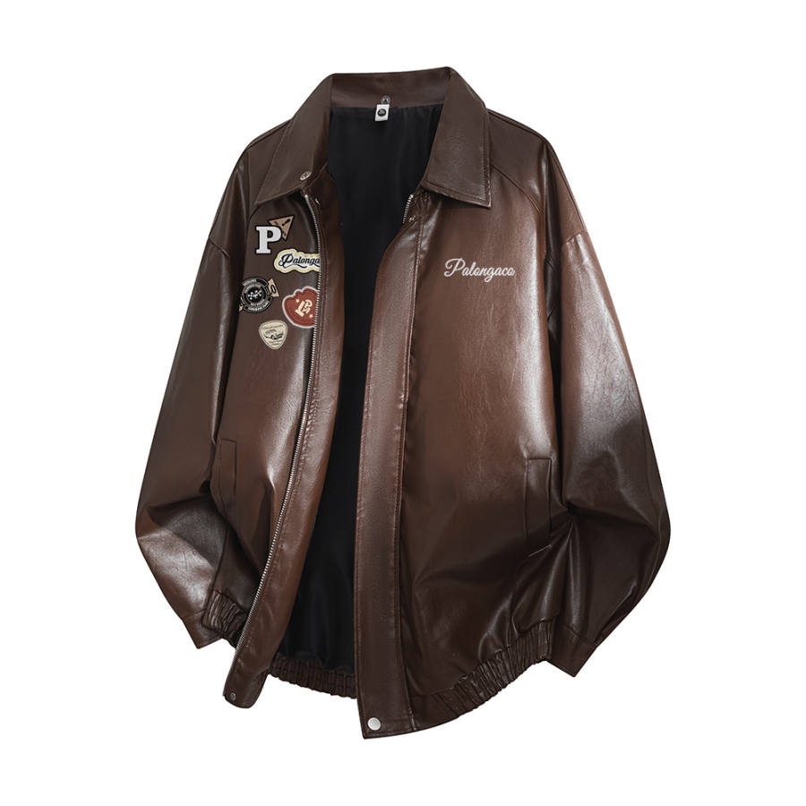 PAL ONGACO Leather Jacket Unisex