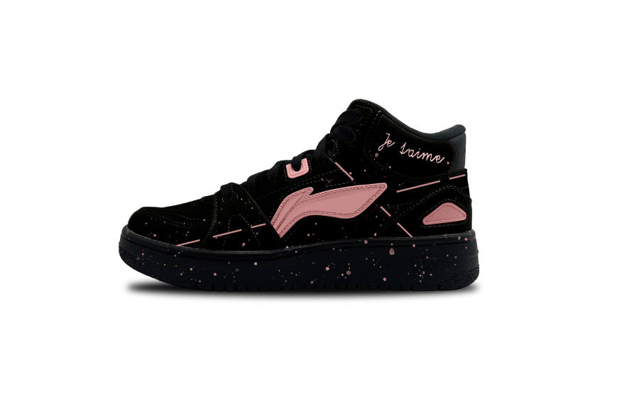 Li-Ning Li Ning Tianji HI Thermal Slip Resistant Cushioning Mid top Skateboard Shoes Men's