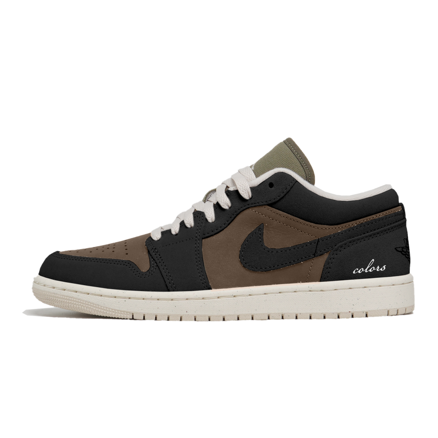 Jordan Jordan Air Jordan 1 Horse Year CHY Industrial Manufacturing, Ink Shadow Dark Gray Abrasion Resistant Abrasion Resistant