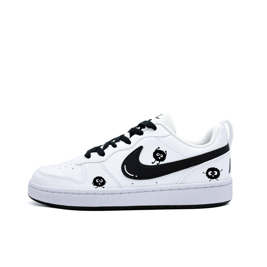 Nike Nike Court Borough Coal Monster Synthetic Leather Abrasion Resistant Abrasion Resistant Low top Skateboard Shoes
