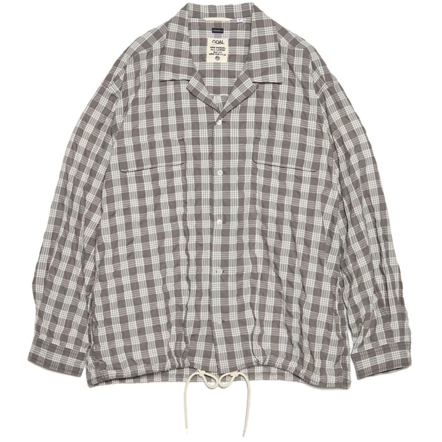 Nanamica Nanamica Palaka Check Oversized Shirt
