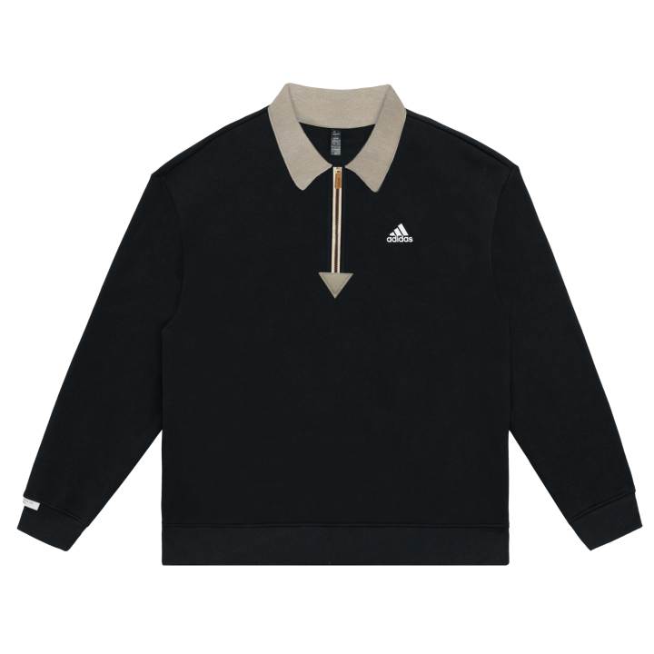 Adidas Adidas LABEL Polo Shirts Unisex Black Lapel Moderate Other