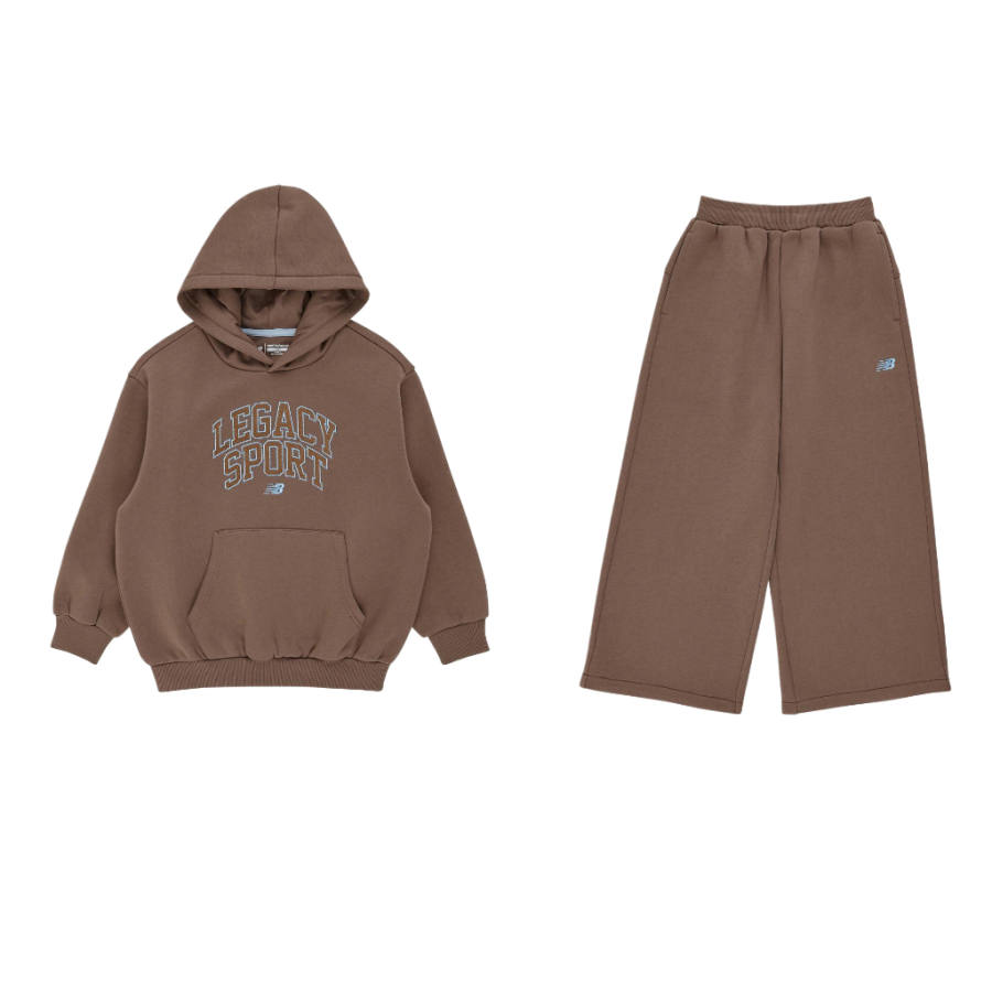 New Balance New Balance Casual Sportswear TRACK SPORTS Hooded Elastic Waistband Fleece Lined Kids'
