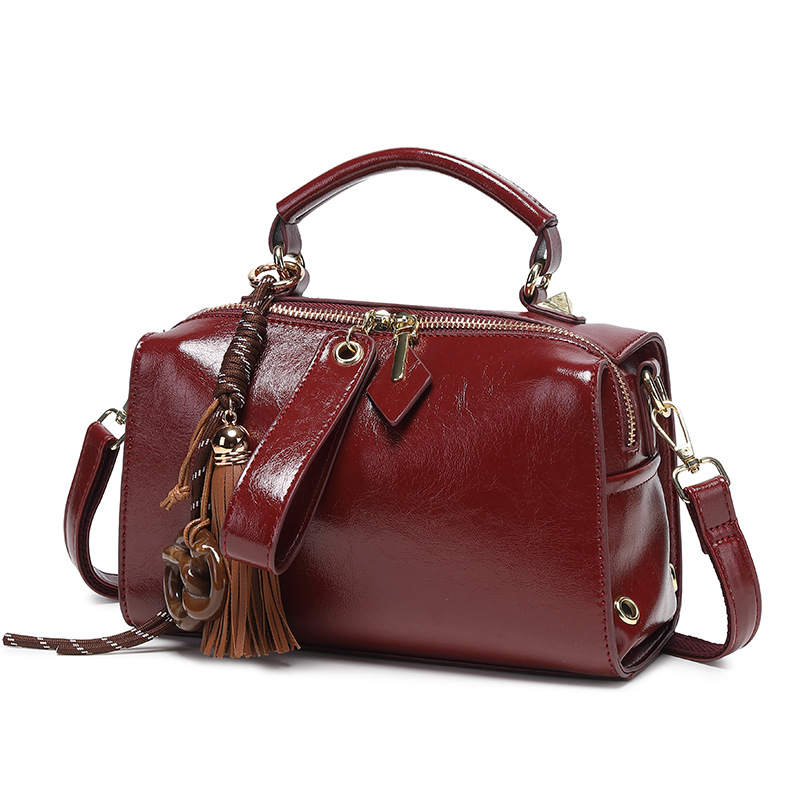 PAYOT Synthetic Leather Handbag Regular Women's Burgundy