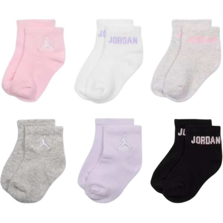 Jordan Jordan Everyday Socks 6 Pack Infant And Toddler