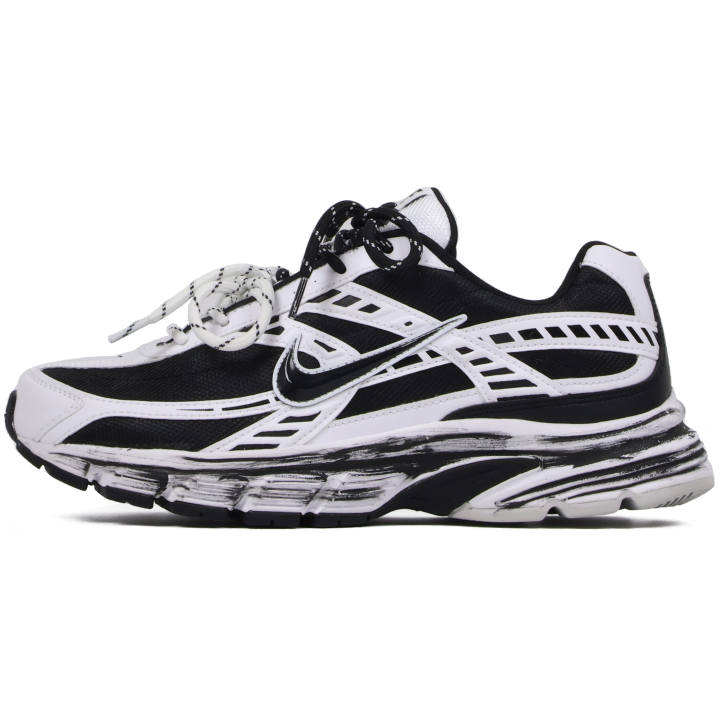 Nike Nike Initiator Cushioning Support Breathable Low top Running Shoes Men's Black White
