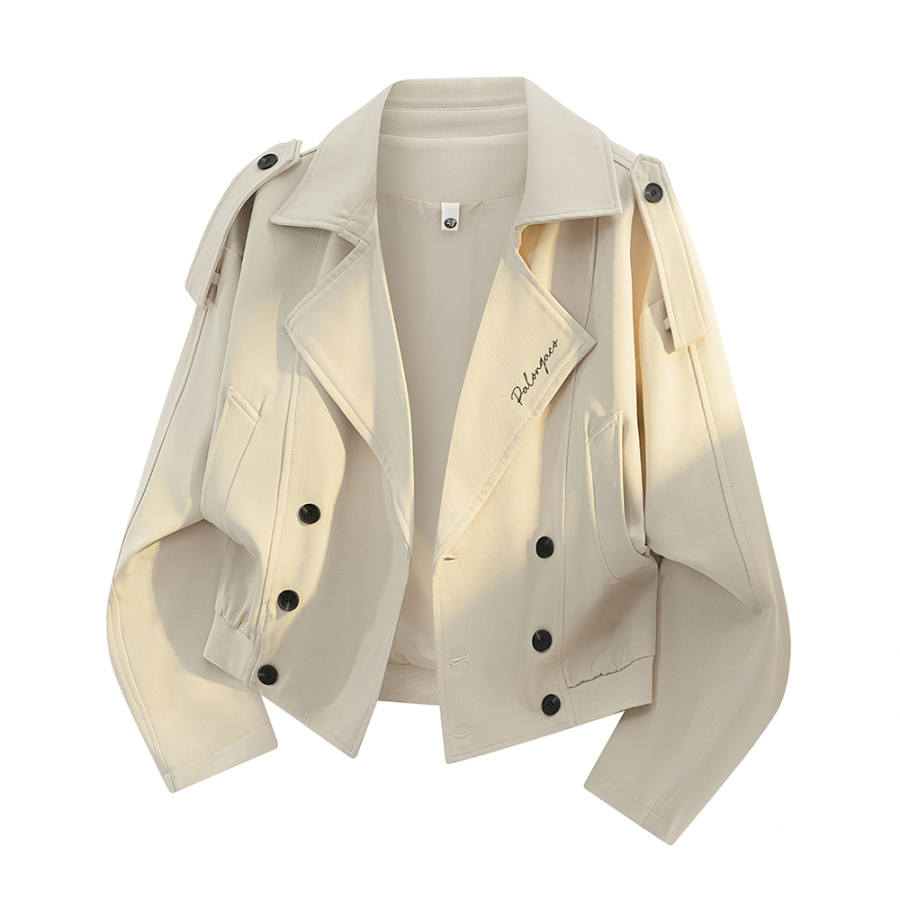PAL ONGACO Jackets Unisex Suit Collar Moderate Workwear, Other