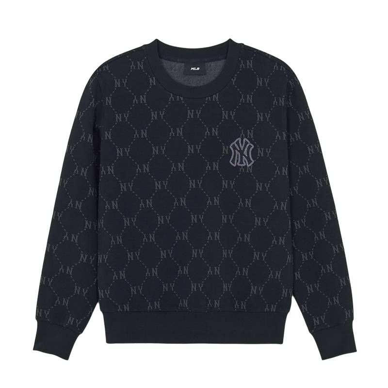 MLB Sweatshirts Unisex New York Yankees/Black MTM01 Crew Neck Moderate Regular