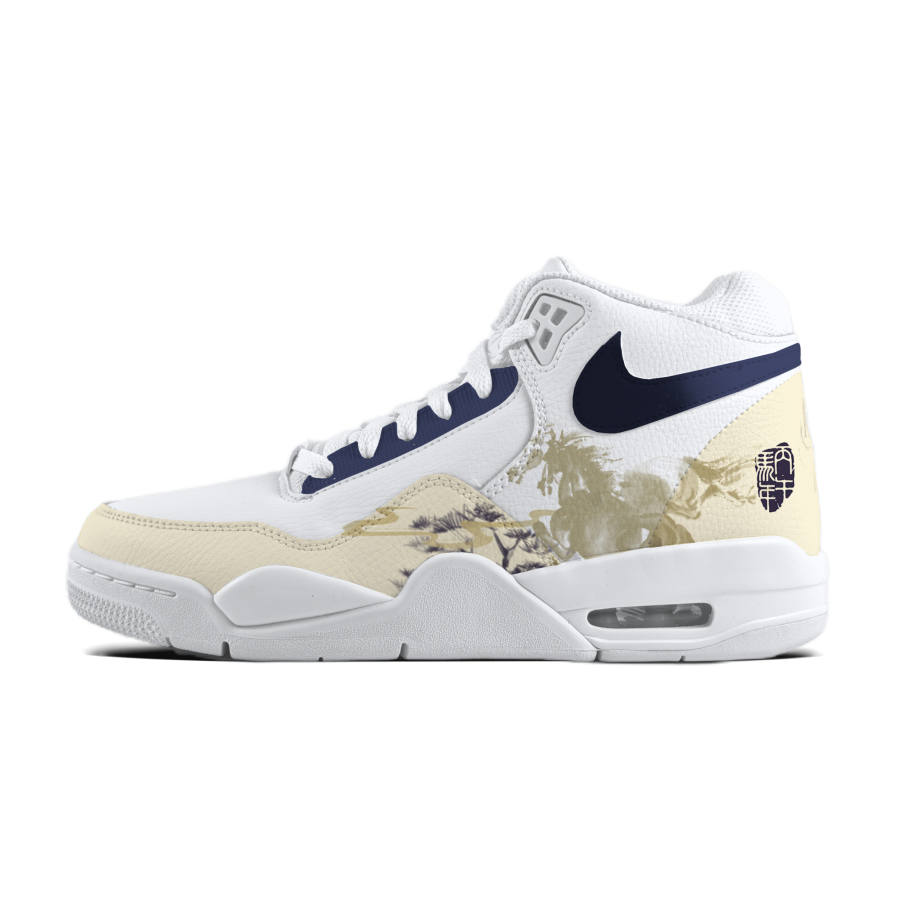 Nike Nike Flight Legacy Leaping Ahead Abrasion Resistant Slip Resistant Vintage Basketball Shoes Unisex