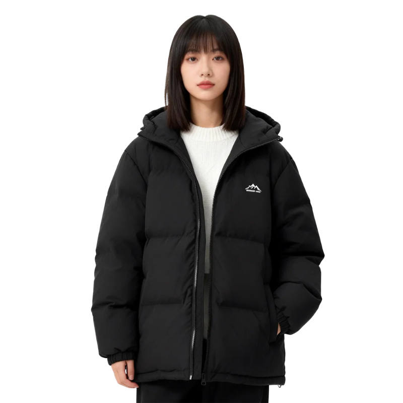 WARRIOR WARRIOR Down Jackets Women's Stand Collar Thickened Puffer Jacket