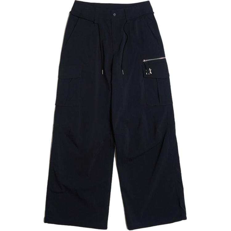 MLB Cargo Pants Women's New York Yankees/Black Moderate Wide Leg Pants