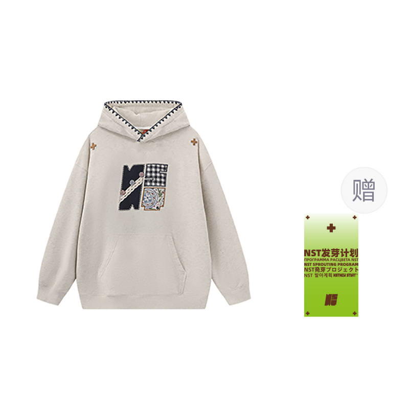 NSTNEW START Sweatshirts Unisex Hooded Moderate