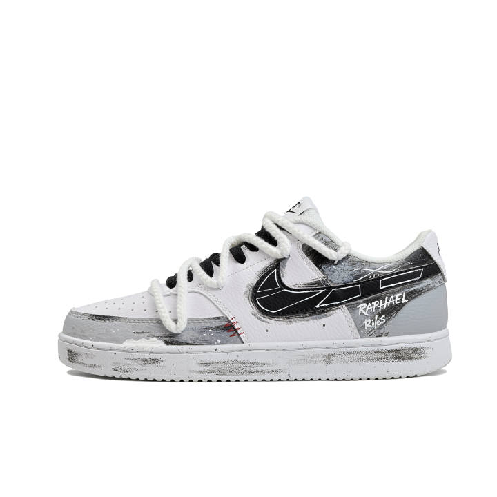 Nike Nike Court Vision Wind, Flowers, Snow, And Moon Waterproof Slip Resistant Waterproof And Slip Resistant Low top