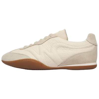 WEEKEND MaxMara Weekend Max Mara Leather Low top Casual Shoes Women's Ecru