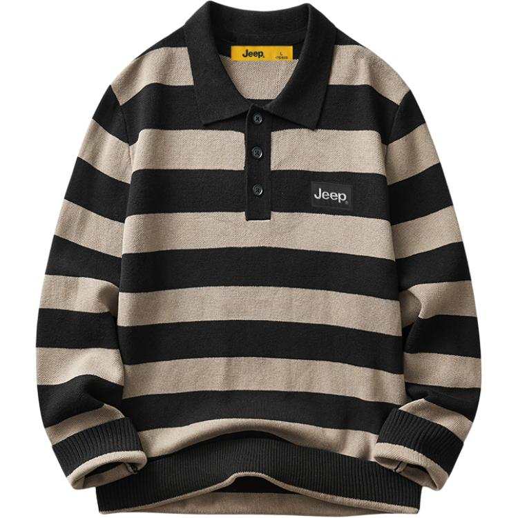 Jeep Jeep Knitwear Unisex Lapel Moderate Base Layer