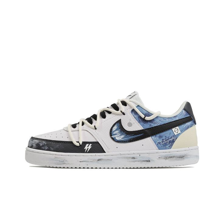 Nike Nike Court Vision Thunder Waterproof Slip Resistant Waterproof And Slip Resistant Low top Skateboard Shoes Men's