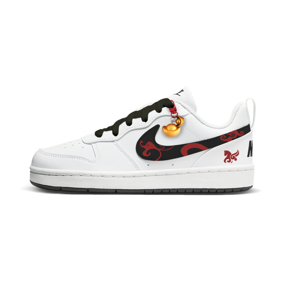 Nike Nike Court Borough Dragon Spirit Synthetic Leather Abrasion Resistant Abrasion Resistant Low top