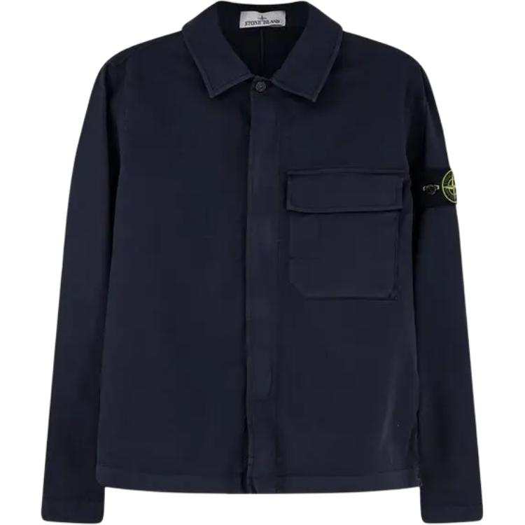 Stone Island chest-pocket shirt jacket