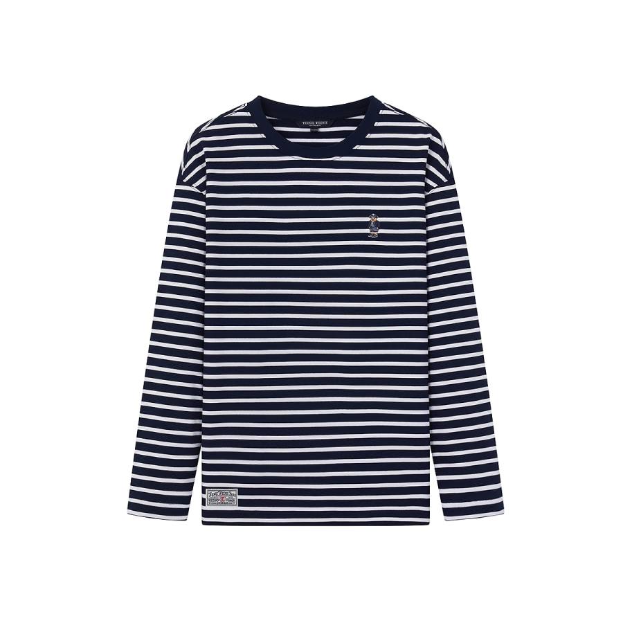 Teenie Weenie T Shirts Women's Crew Neck Moderate Straight Fit