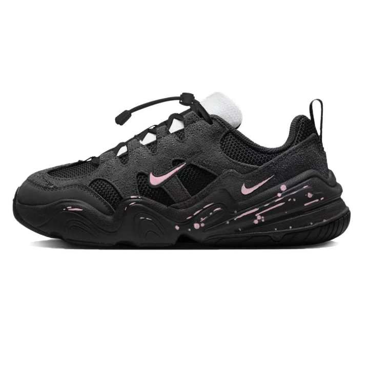 Nike Nike Tech Hera Pink Fuchsia Beauty Low top Casual Shoes Unisex Black Pink