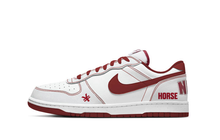 Nike Nike Big Instant Prosperity Low top Skateboard Shoes Men's Red White